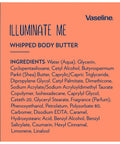 Vaseline Illuminate Me Shea Butter Whipped Body Butter for Melanin Rich Skin Provides 24 Hour Moisturization for Dry Skin 11 Oz