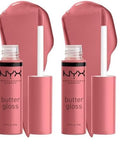 NYX PROFESSIONAL MAKEUP Butter Gloss, Non-Sticky Lip Gloss - Madeleine (Mid-Tone Nude)