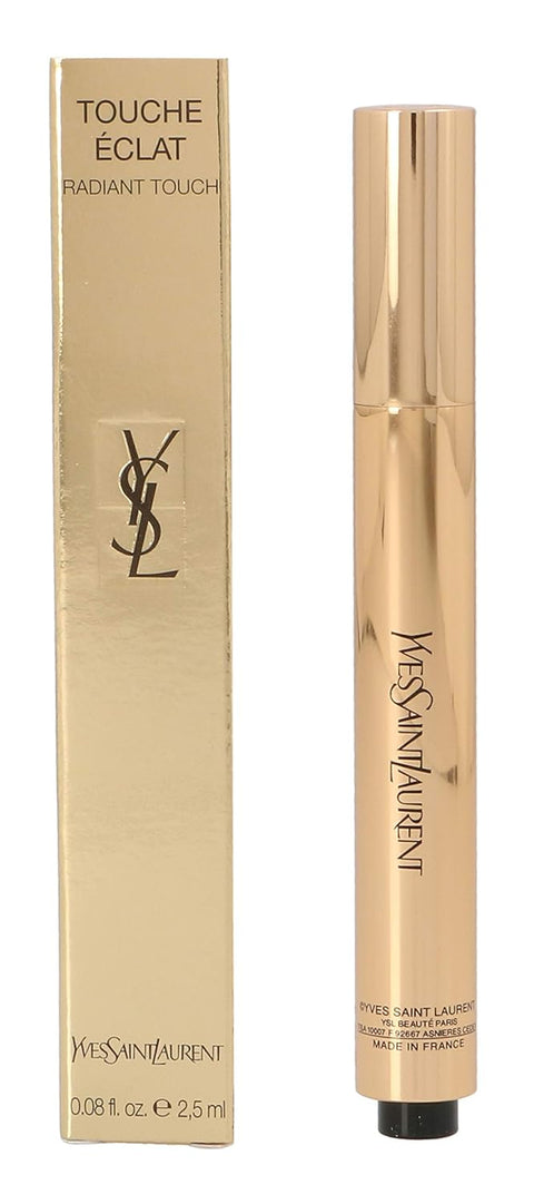 Yves Saint Laurent Touche Eclat Radiant Touch Concealer 0.08, No. 2 Luminous Ivory, 0.1 Ounce