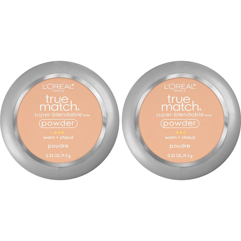 True Match Super Blendable Oil Free Foundation Powder, W2 Light, 0.33 Oz, Packaging May Vary