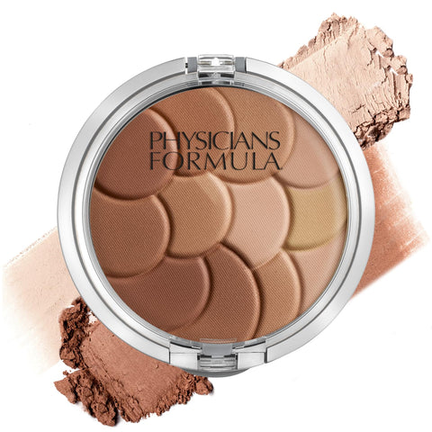 Physicians Formula Magic Mosaic Multi-Colored Bronzer, Highlighting, Contour Powder, Light Bronzer/Bronzer, Dermatologist Tested, Clinicially Tested