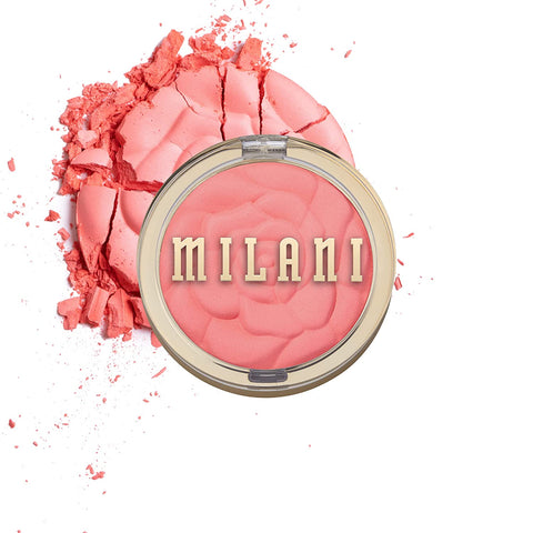 Milani Baked Blush - Corallina (0.12 Ounce) Cruelty-Free Powder Blush - Shape, Contour & Highlight Face for a Shimmery or Matte Finish