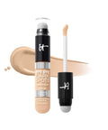 IT Cosmetics Bye Bye Dark Spots Concealer + Brightening Serum – 2% Niacinamide, Hyaluronic Acid & Caffeine - Medium Coverage, Natural Finish, All Skin Types - 0.22 Fl Oz