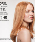 Olaplex No. 7 Bonding Oil, Concentrated High Shine Oil, Heat Protectant, Visibly Smooths & Softens Hair, Added Color Vibrancy, up to 72 Hour Frizz Control, for All Hair Types, 1 Fl Oz