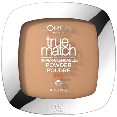 True Match Super Blendable Oil Free Foundation Powder, W2 Light, 0.33 Oz, Packaging May Vary