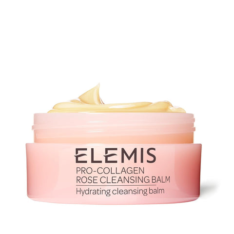 ELEMIS Pro-Collagen Cleansing Balm – 3-In-1 Facial Cleanser for All Skin Types, Daily Skincare to Soften, Deep Cleanse & Hydrate, Makeup Remover & Oil Cleanser for Face