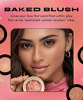 Milani Baked Blush - Corallina (0.12 Ounce) Cruelty-Free Powder Blush - Shape, Contour & Highlight Face for a Shimmery or Matte Finish