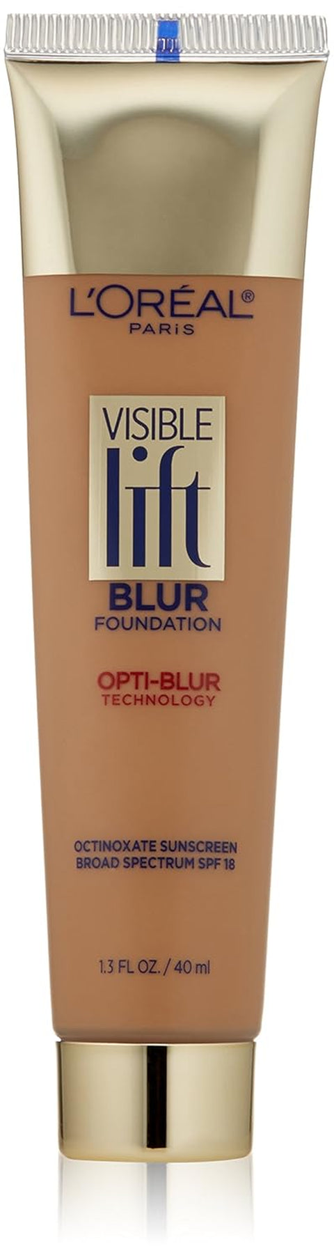 L'Oréal Paris Visible Lift Blur Foundation, Sun Beige, 1.3 Fl. Oz.