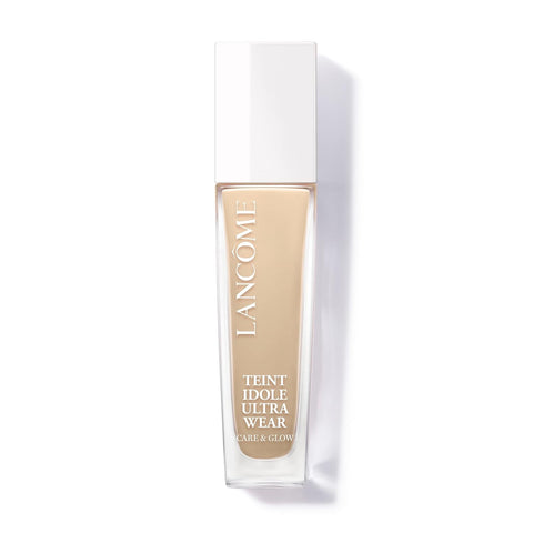 Lancôme Teint Idôle Ultra Wear Care & Glow Foundation for up to 24H Healthy Glow - SPF27 - Medium Buildable Coverage & Natural Glow Finish