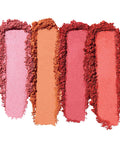 Cosmetics Powder Blush Palette, Four Blush Shades for Beautiful, Long-Lasting Pigment, Light