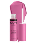 NYX PROFESSIONAL MAKEUP Butter Gloss, Non-Sticky Lip Gloss - Madeleine (Mid-Tone Nude)