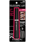 Telescopic Lift Mascara, Lengthening and Volumizing Eye Makeup, Lash Lift with up to 36HR Wear, Washable, Blackest Black, 0.33 Fl Oz