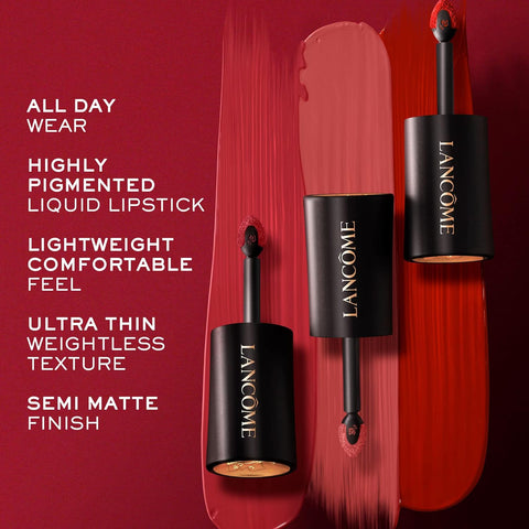 Lancôme L'Absolu Rouge Drama Ink - All Day Wear - Lightweight - Semi-Matte