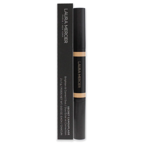 Laura Mercier Secret Camouflage Concealer Duo Stick - 1N Fair with Neutral Undertones Women 2 X1G/ 0.03 Oz