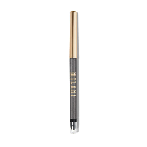 Milani Stay Put Eyeliner - after Dark (0.01 Ounce) Cruelty-Free Self-Sharpening Eye Pencil with Built-In Smudger - Line & Define Eyes with High Pigment Shades for Long-Lasting Wear