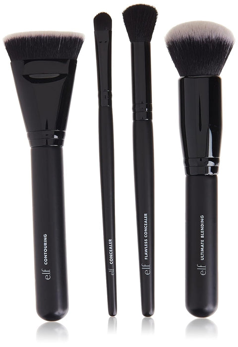 Complexion Perfection Brush Kit 4Piece Set, Synthetic