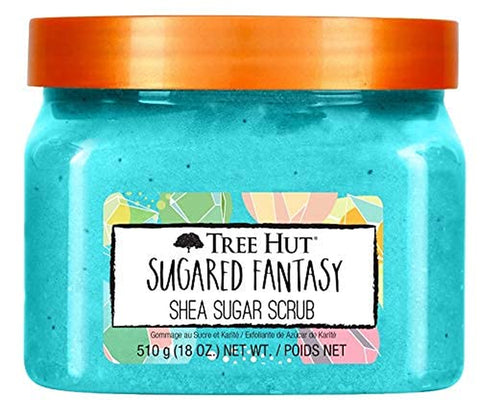 Tree Hut Vanilla Shea Sugar Exfoliating & Hydrating Body Scrub, 18 Oz