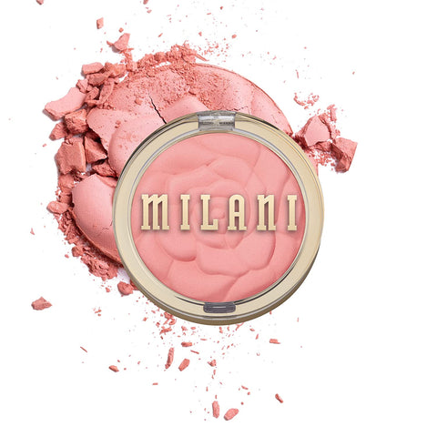 Milani Baked Blush - Corallina (0.12 Ounce) Cruelty-Free Powder Blush - Shape, Contour & Highlight Face for a Shimmery or Matte Finish