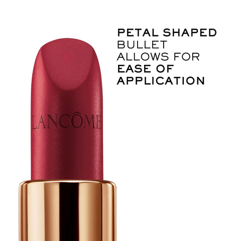 Lancôme L'Absolu Rouge Intimatte Hydrating Matte Lipstick - Buildable & Lightweight Formula with a Soft Matte Finish - up to 12HR Comfort