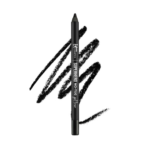 IT Cosmetics Superhero No-Tug Gel Eyeliner - Waterproof, Blendable Formula - All Day Wear - Sharpenable Eye Pencil - 0.042 Oz