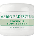 Mario Badescu Coconut Body Butter & Body Oil Set | Moisturizing Body Butter with Shea Butter + Lightweight Hydrating Body Oil with Coconut Oil | 8 Oz & 5 Fl Oz