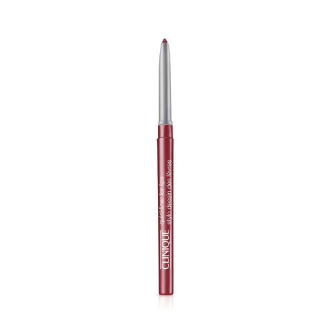 Clinique Long Lasting Quickliner Lip Liner | Non-Drying + No Sharpening, Crushed Berry