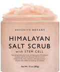 Brooklyn Botany Himalayan Salt Body Scrub - Moisturizing and Exfoliating Body, Face, Hand, Foot Scrub - Fights Stretch Marks, Fine Lines, Wrinkles - Great Gifts for Women & Men - 10 Oz