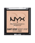 NYX PROFESSIONAL MAKEUP Can'T Stop Won'T Stop Mattifying Pressed Powder - Light