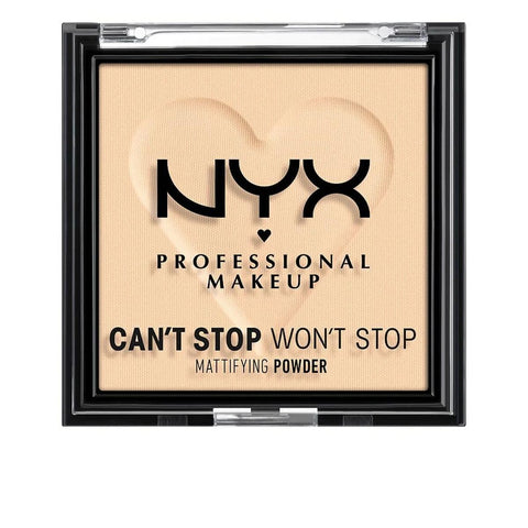 NYX PROFESSIONAL MAKEUP Can'T Stop Won'T Stop Mattifying Pressed Powder - Light