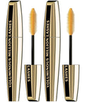 L’Oreal Paris Makeup Voluminous Million Lashes Mascara, Volumizing Collagen Infused Eye Makeup, Amplifying Mascara Brush, Washable, Black Brown, 0.3 Fl Oz., 1 Count