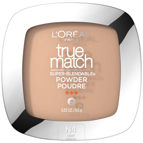 True Match Super Blendable Oil Free Foundation Powder, W2 Light, 0.33 Oz, Packaging May Vary