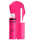 NYX PROFESSIONAL MAKEUP Butter Gloss, Non-Sticky Lip Gloss - Tiramisu (Brown)