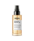 L'Oreal Professionnel Absolut Repair 10-In-1 Leave-In Oil | Nourishes, Resurfaces & Repairs | with Quinoa & Proteins | for Dry & Damaged Hair | 3.04 Fl. Oz.