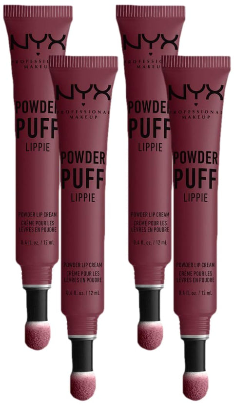 NYX PROFESSIONAL MAKEUP Powder Puff Lippie Lip Cream, Liquid Lipstick - Squad Goals (Tea Rose Pink)