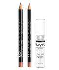 NYX PROFESSIONAL MAKEUP Slim Lip Pencil, Long-Lasting Creamy Lip Liner - Ever