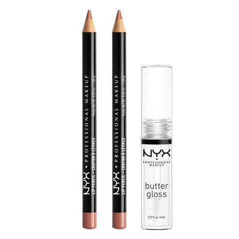 NYX PROFESSIONAL MAKEUP Slim Lip Pencil, Long-Lasting Creamy Lip Liner - Ever