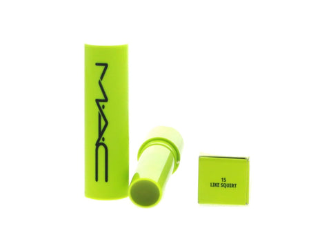 MAC Squirt Plumping Gloss Stick - 15 like Squirt (Lime Green) - .08 Oz / 2.3 G