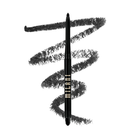 Milani Stay Put Eyeliner - after Dark (0.01 Ounce) Cruelty-Free Self-Sharpening Eye Pencil with Built-In Smudger - Line & Define Eyes with High Pigment Shades for Long-Lasting Wear