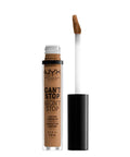 NYX PROFESSIONAL MAKEUP Can'T Stop Won'T Stop Contour Concealer, 24H Full Coverage Matte Finish - Natural