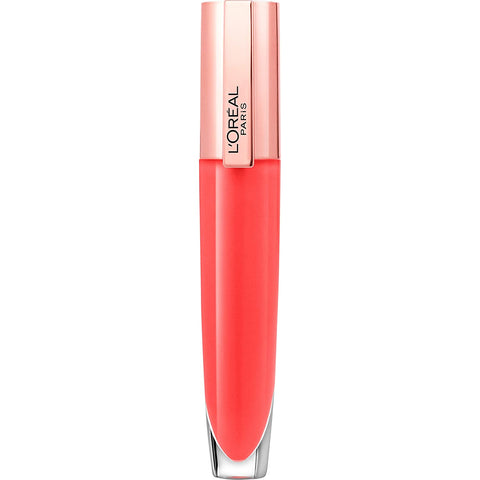 Glow Paradise Hydrating Tinted Lip Balm-In-Gloss with Pomegranate Extract & Hyaluronic Acid, Ultra-Gentle, Non-Sticky Formula, Sophisticated Rose, 0.23 Fl Oz