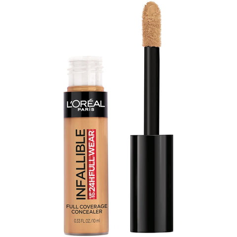 Makeup Infallible Full Wear Waterproof Matte Concealer, Full Coverage, Porcelain, 0.33 Fl. Oz.