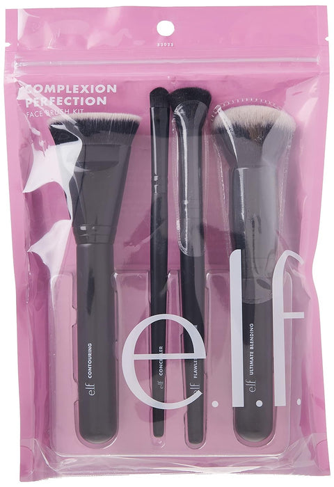 Complexion Perfection Brush Kit 4Piece Set, Synthetic