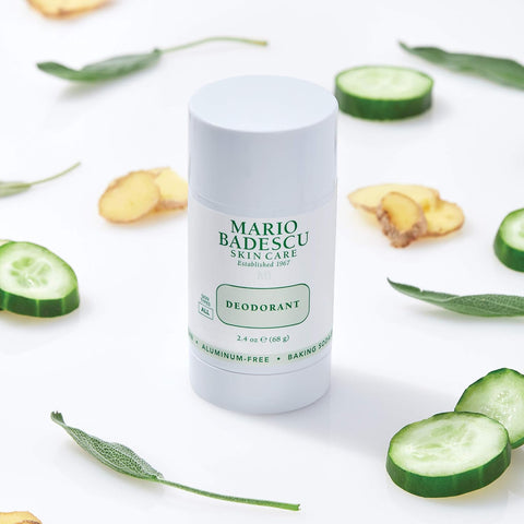 Mario Badescu Deodorant Infused with Skin-Loving Botanicals | Aluminum and Baking Soda-Free | Keeps Underarms Fresh All Day | for Daily Use | 2.4 FL. OZ