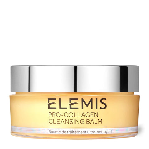 ELEMIS Pro-Collagen Cleansing Balm – 3-In-1 Facial Cleanser for All Skin Types, Daily Skincare to Soften, Deep Cleanse & Hydrate, Makeup Remover & Oil Cleanser for Face