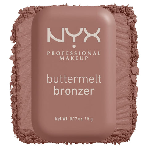 NYX PROFESSIONAL MAKEUP Matte Buttermelt Bronzer, Longwear Face Makeup with up to 12 Hours of Wear, Vegan Formula - Butta Biscuit