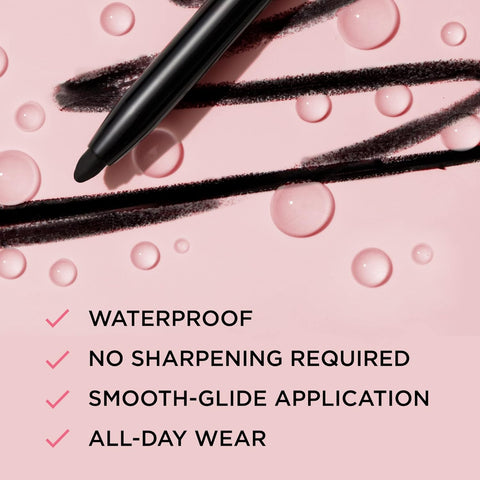 IT Cosmetics Superhero No-Tug Retractable Eyeliner - All-Day Wear, Waterproof Formula Won’T Smudge - with Avocado Oil, Chamomile Extract, Vitamin E & Carnauba Wax - 0.008 Oz