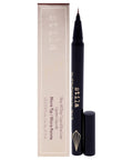 Stila Waterproof Liquid Eye Liner, Stay All Day Makeup with Fine Brush Tip Lasting Satin Finish, Smudge-Proof & Transfer-Resistant