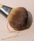 Ecotools Blurring Powder Makeup Brush, for Loose & Pressed Powder, Large Makeup Brush for All-Over Application, Fluffy, Synthetic Bristles, Eco Friendly, Cruelty-Free, & Vegan, 1 Count