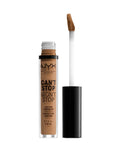 NYX PROFESSIONAL MAKEUP Can'T Stop Won'T Stop Contour Concealer, 24H Full Coverage Matte Finish - Natural