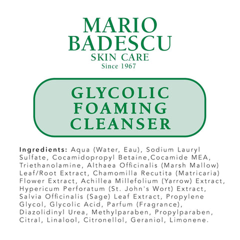 Mario Badescu Glycolic Foaming Cleanser for All Skin Types